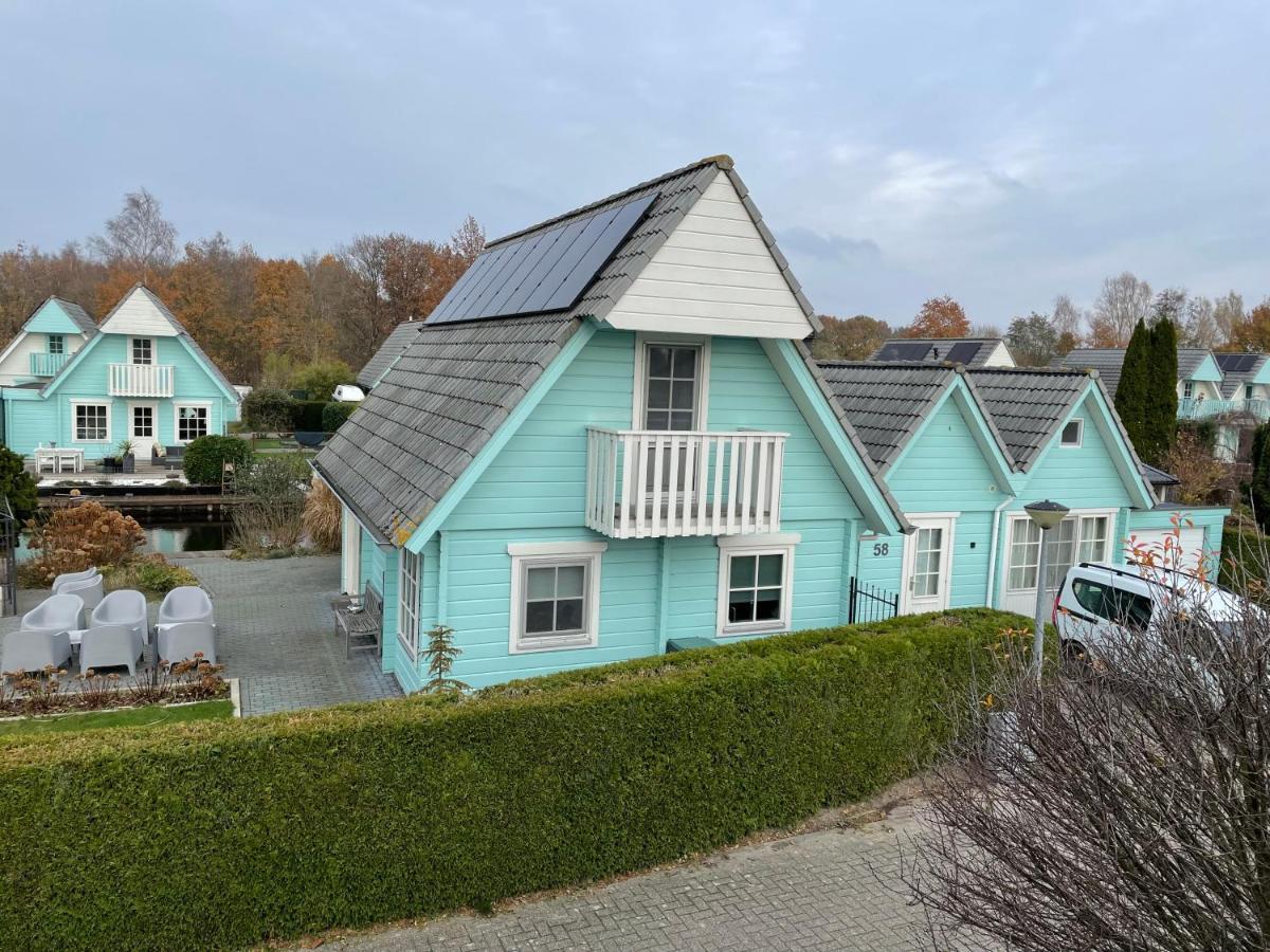 Vrijstaande Luxe Finse Blokhut 2-6 Of 2-8 Pers Villa Kropswolde Ngoại thất bức ảnh