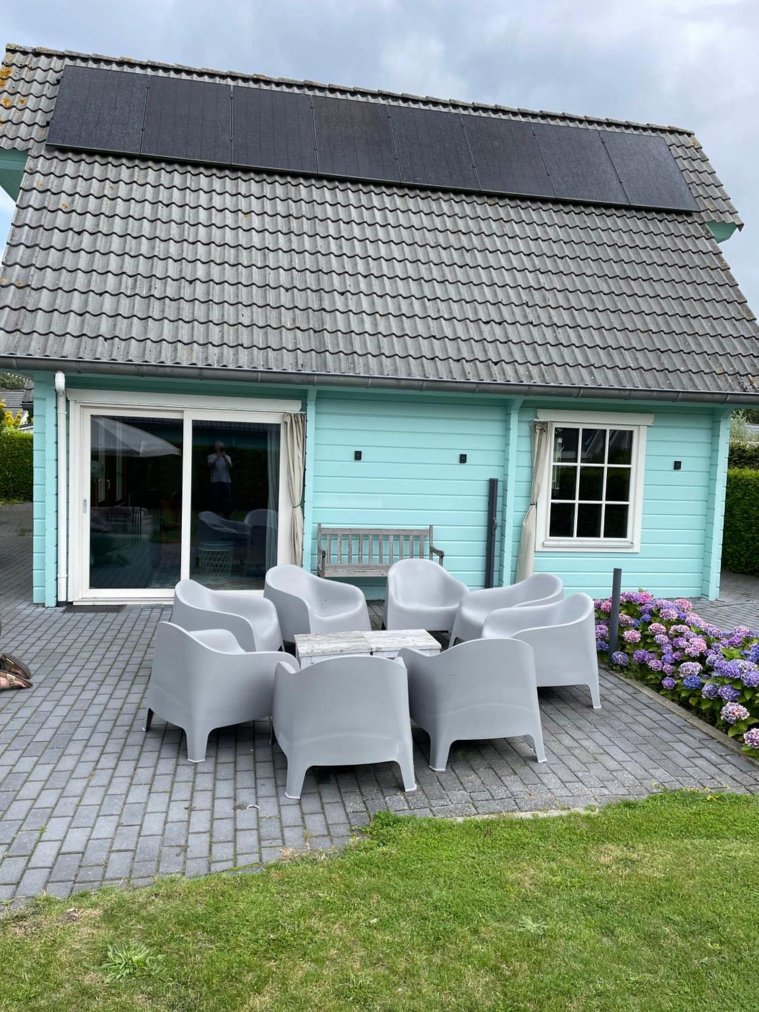 Vrijstaande Luxe Finse Blokhut 2-6 Of 2-8 Pers Villa Kropswolde Ngoại thất bức ảnh
