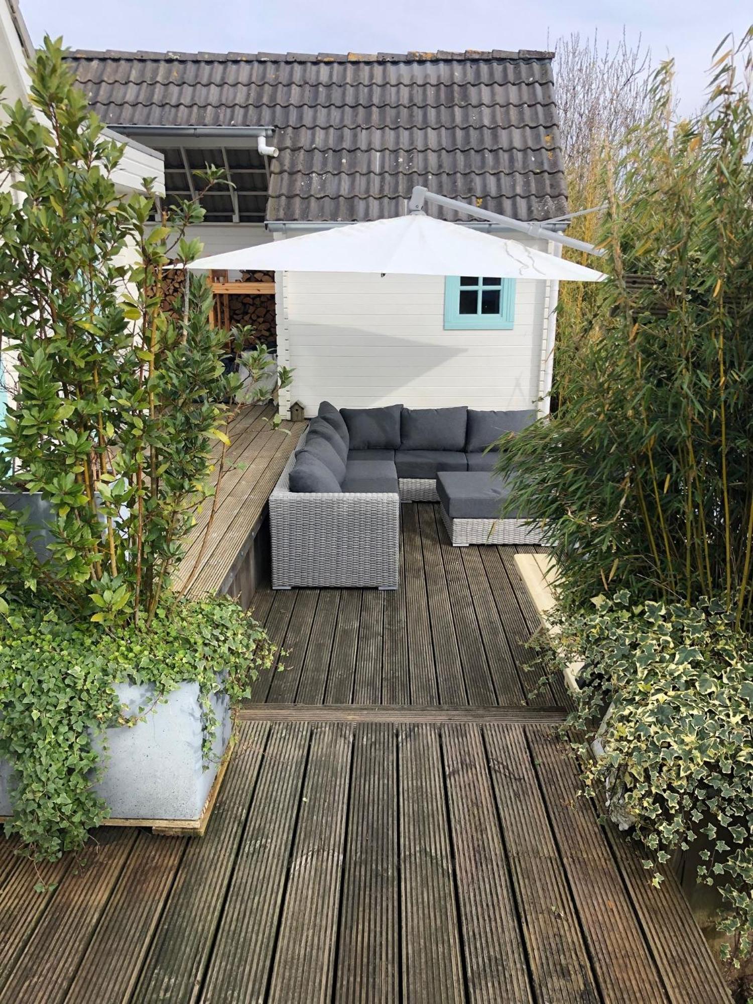 Vrijstaande Luxe Finse Blokhut 2-6 Of 2-8 Pers Villa Kropswolde Phòng bức ảnh